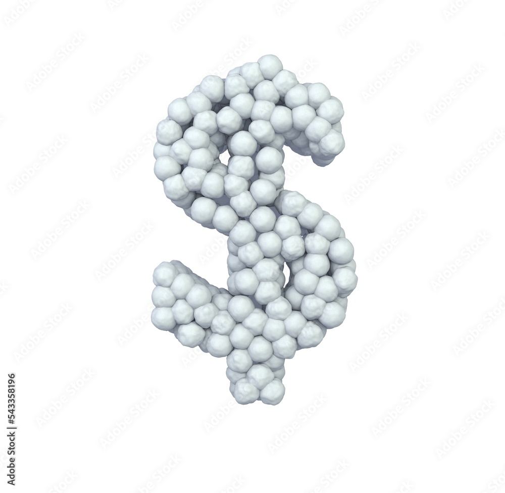 Snowball Themed Font Themed Font Dollar Sign Snowball Themed Font Themed Font Dollar Sign