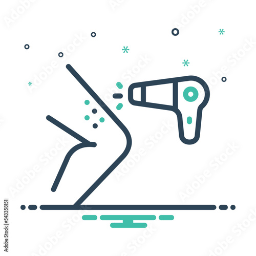 Mix icon for removal