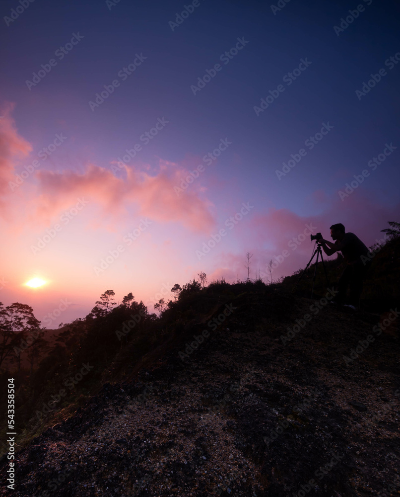 custom made wallpaper toronto digitalLandscape view during morning, sunrise mountain at Genting Highlands, PahangBackground for wallpaper use and browser.