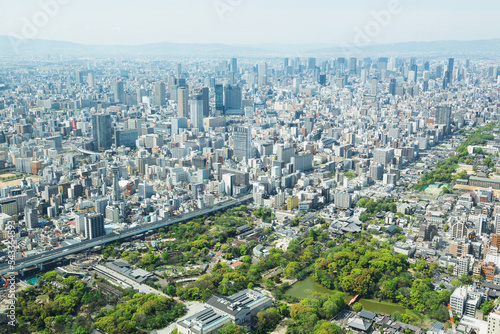 あべのハルカスから北の景色