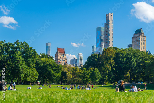 Central Park in New York City USA