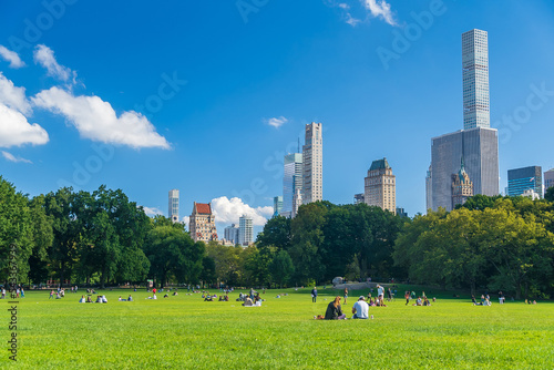 Central Park in New York City USA