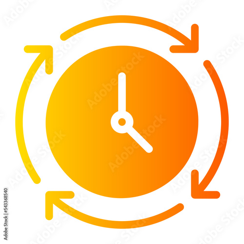 efficiency gradient icon