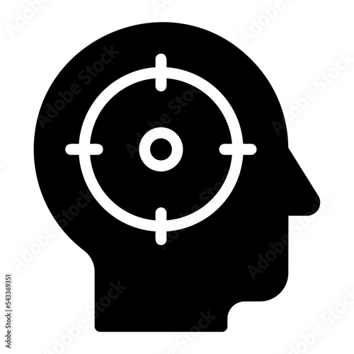 focus glyph icon