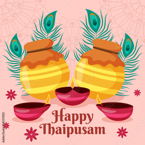 Thaipusam Illustration