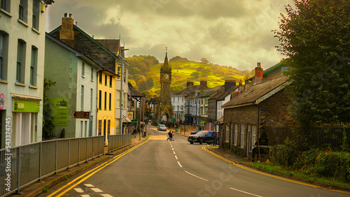 Machynlleth, a place in Wales © Rene