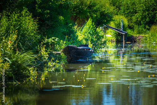 Foto Marais Audomarois dans le Pas de Calais, en France