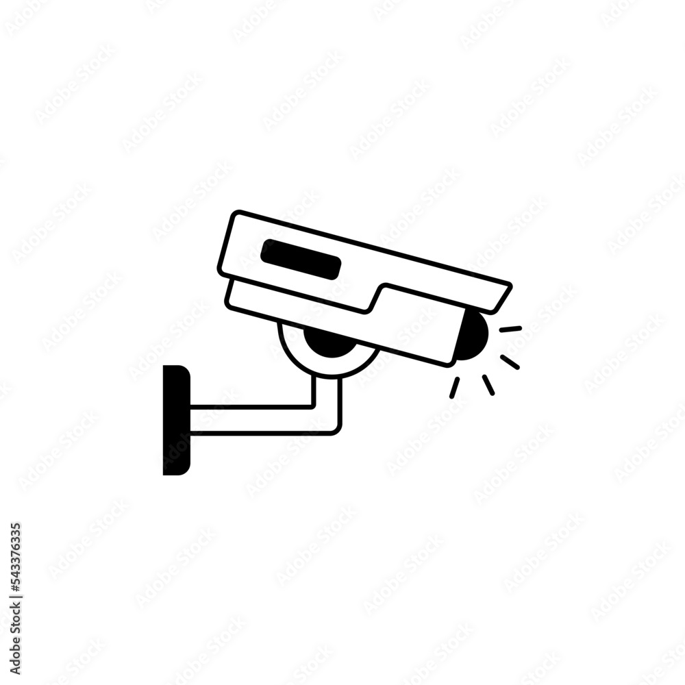 Security Camera Icon Set. Video surveillance vector collection. Security Camera Icon Set. Video surveillance vector collection.