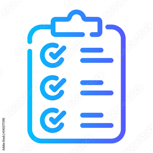 test gradient icon
