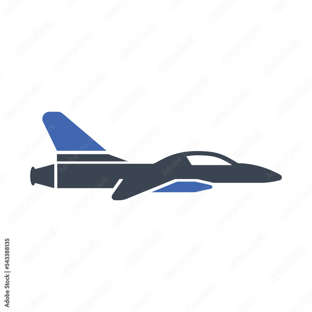 Jet plane icon