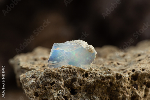 Raw Uncut Piece of Opal Mineral Stone