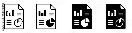 Data analysis icon vector set. profit graph illustration sign collection. data science symbol or logo.