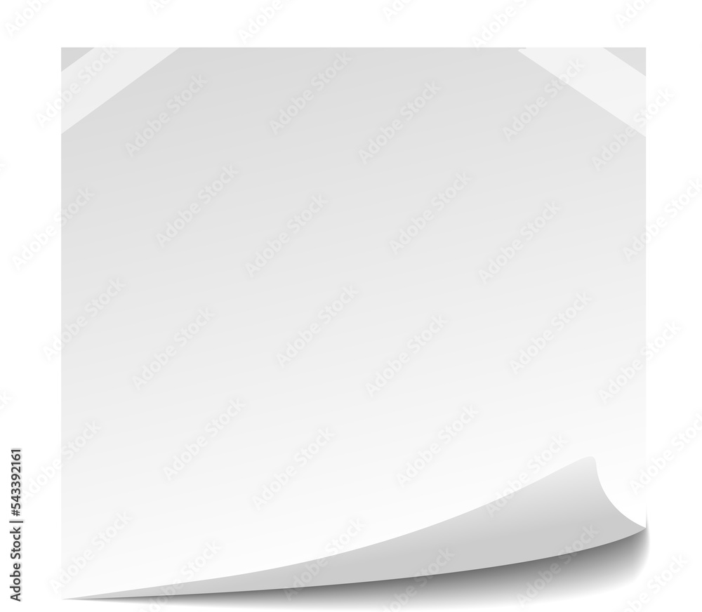 Blank Sticky Note Reminder Paper Blank Sticky Note Reminder Paper