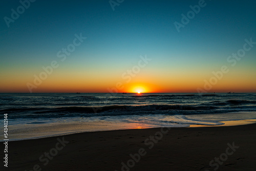 sunrise on the beach