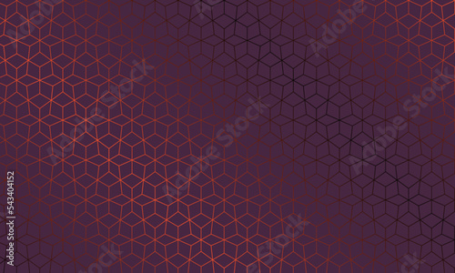 Dark red background with geomatric pattern