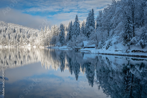 Snow magic on the Fusine lakes and in the forest of Tarvisio © Nicola Simeoni