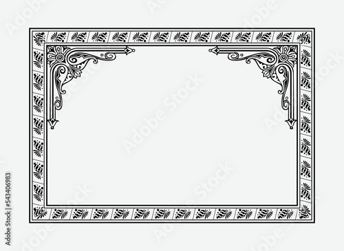 Vector Decorative Frames and Borders 