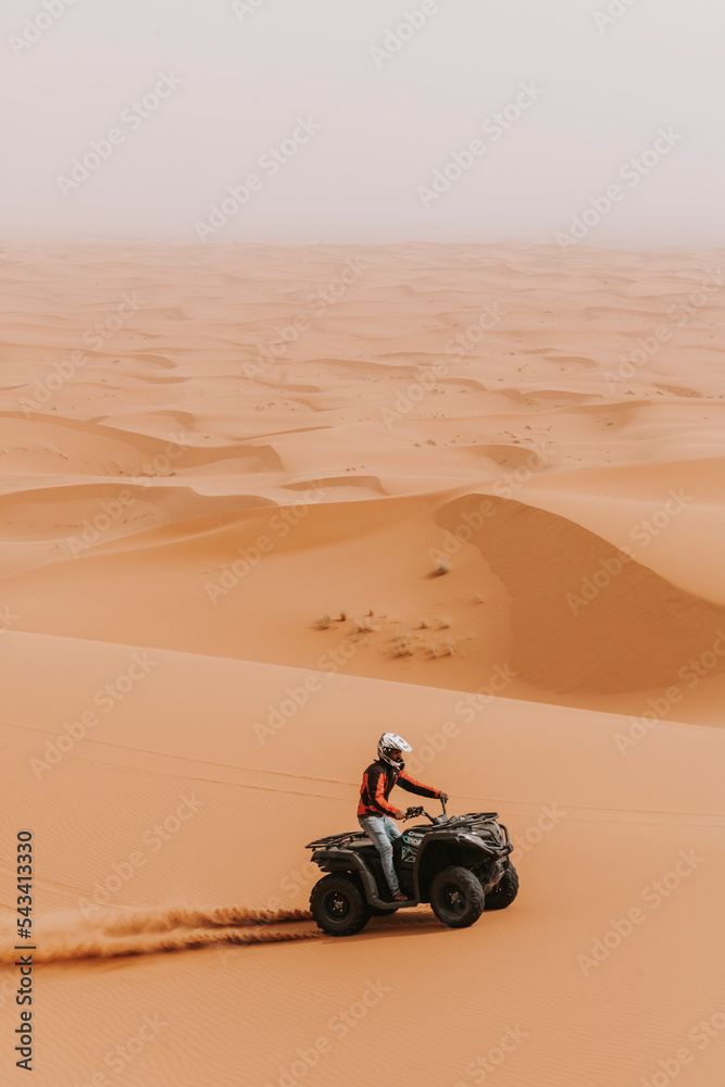 ATV Quad sahara desert