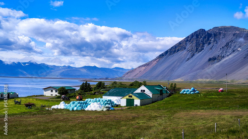 Rural landscape in the island of Iceland