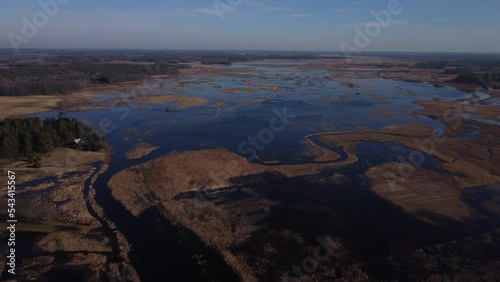 Podlasie, Poland, Narew, Puchły