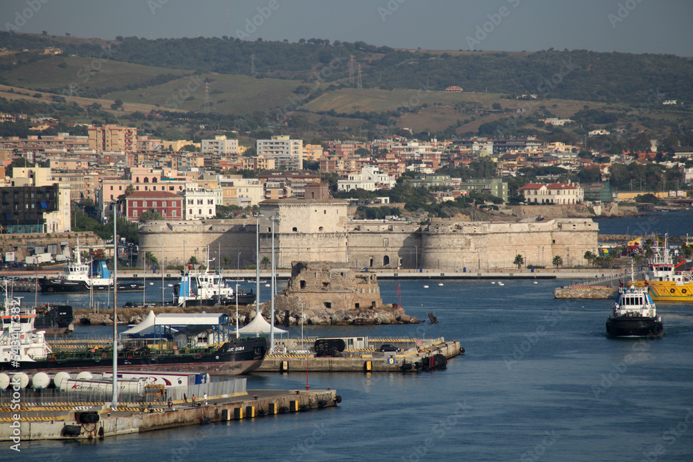 Fort Michelangelo Port of Civitavecchia Italy