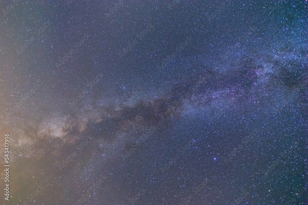 Fototapeta premium dark night starry sky with milky way, beautiful night sky background
