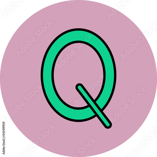 Capital Q Icon