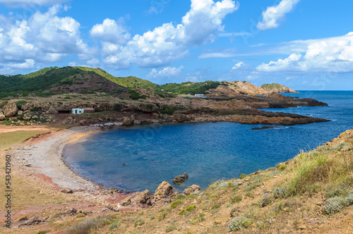 Wallpaper Mural Cala Morts Creek in Menorca, Spain. Torontodigital.ca