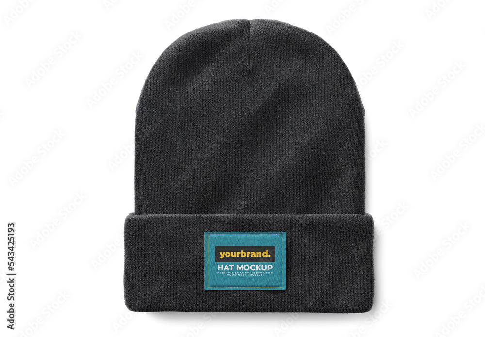 Beanie Mockup Stock Template | Adobe Stock