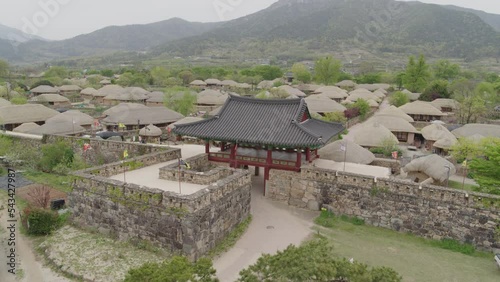 전라북도 고창 읍성 /Gochang Eupseong Fortress - Traditional Korean Village Fortress in Jeollabuk-do, South Korea photo