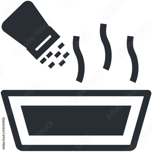 Salty Food Vector Icon