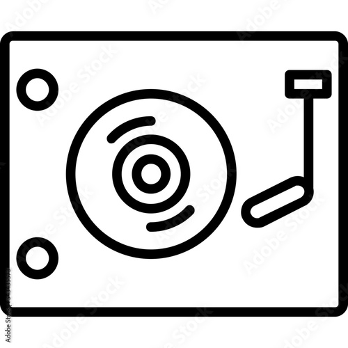 Turntable Icon