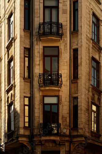 old houses in the old town