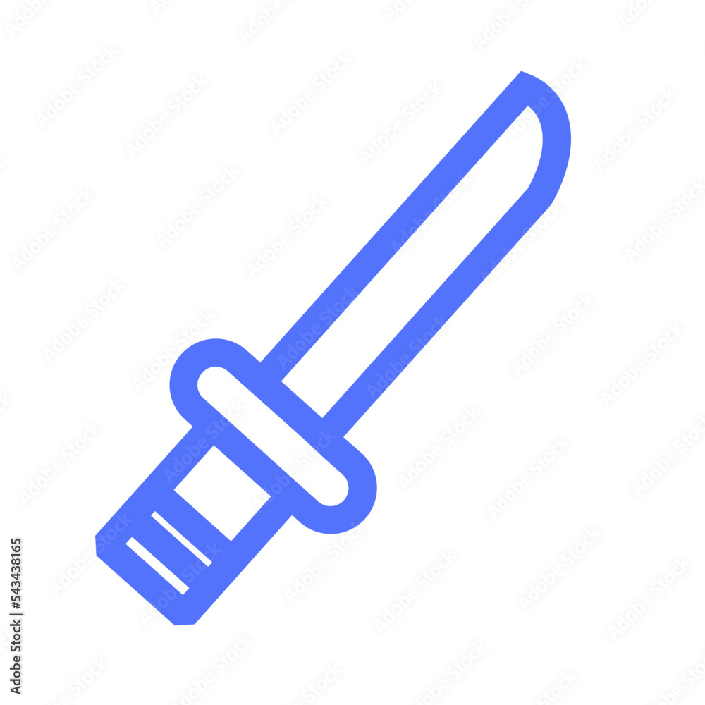 Blade Culture Japan Japanese Samurai Sword Outline Icon Blade Culture Japan Japanese Samurai Sword Outline Icon