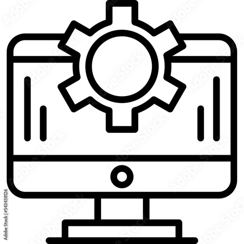 Monitor Screen Icon