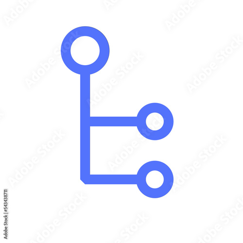 Chart Communication Connection Network Network And Communication Outline Icon