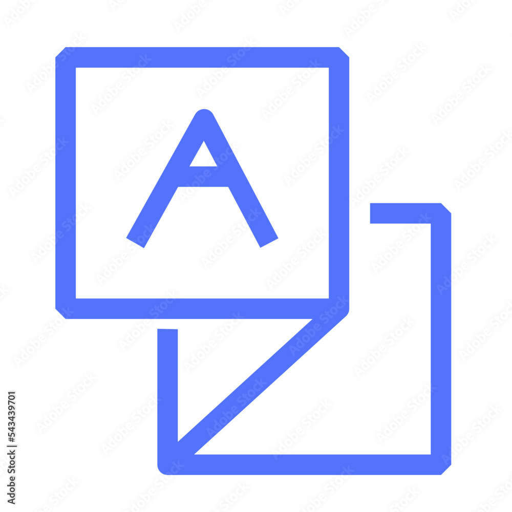 Dialect Language Translate Word Outline Icon Dialect Language Translate Word Outline Icon