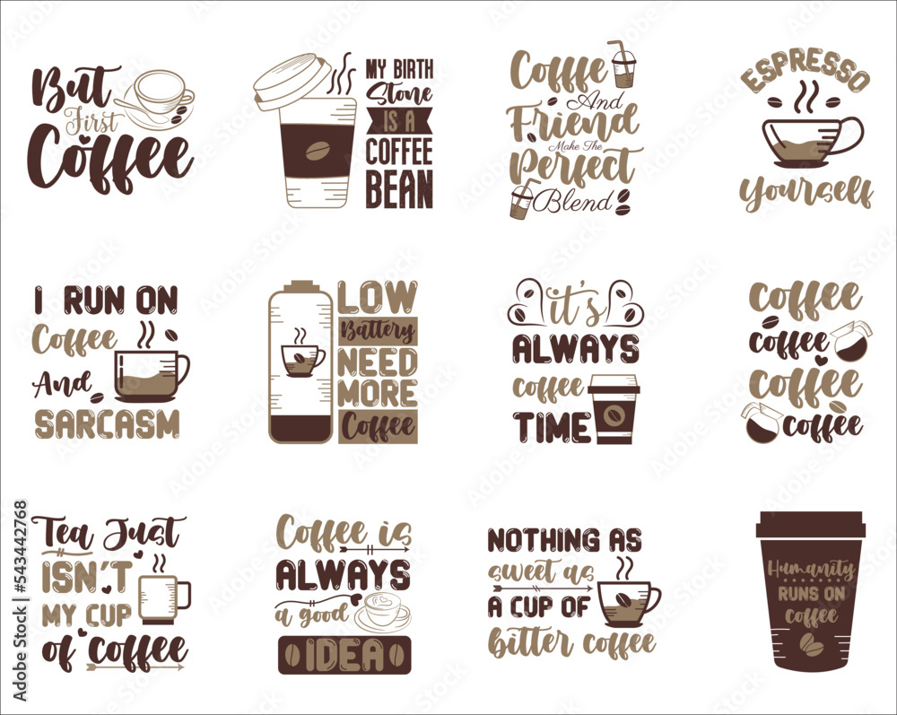 Coffee Quote Inspiration Bundle