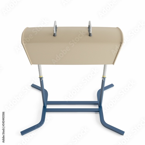 Принти на полотні 3d rendering of a pommel horse isolated on white background