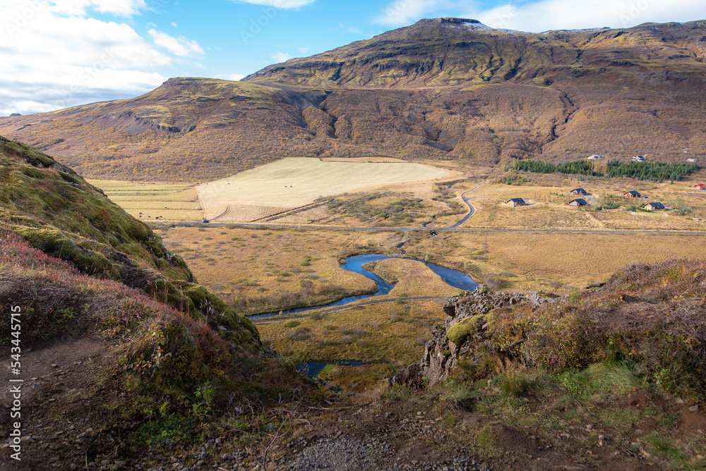 Obraz premium 아이슬란드 풍경사진