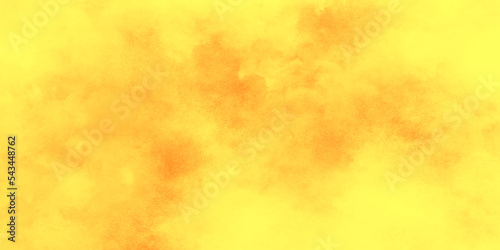 Grainy yellow or orange texture with grunge smoke, Elegant yellow-orange abstract warm sunny bright saturated orange texture, empty smooth orange paper texture, rough and pale painted grunge. 