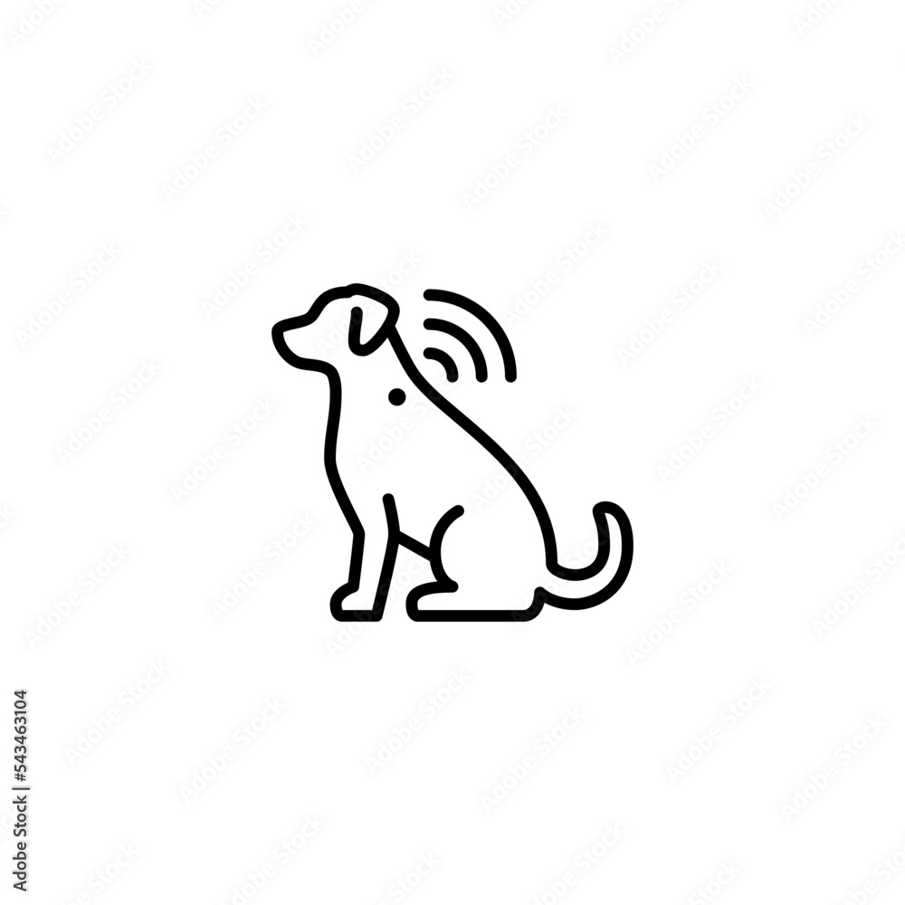 Obraz premium Dog Icon Design Very Cool 