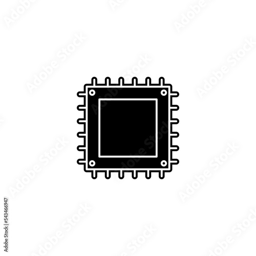 Micro Chip Icon Design Very Cool