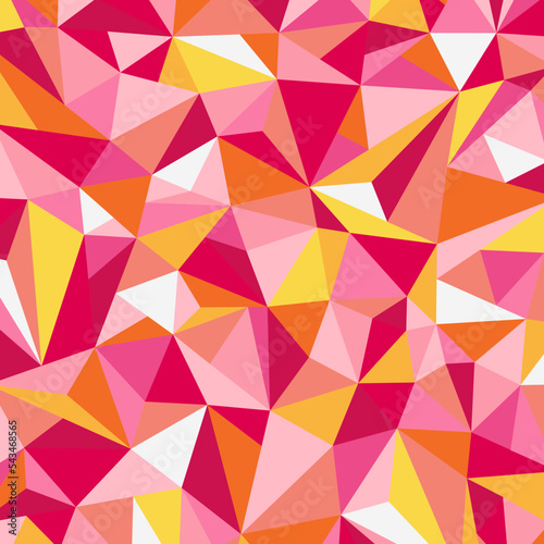 pink red orange abstract geometric background (ID: 543468565)