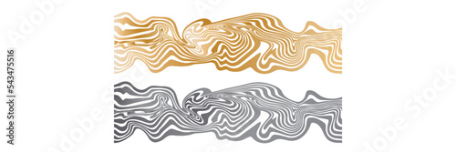 Abstract distorted wave background.Stripes design. Vector illustration