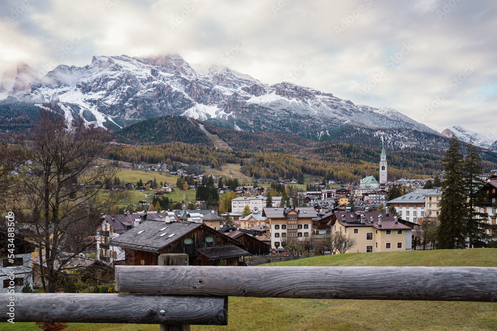 Obraz premium Cortina d'Ampezzo