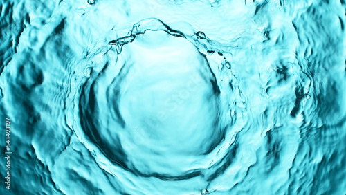 Freeze Motion Shot of Water...