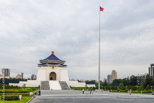 Chiang Kai shek Memorial Hall in Taiwan photo