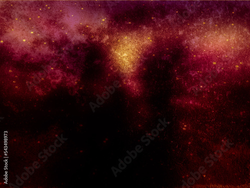 Fototapeta Naklejka Na Ścianę i Meble -  background with stars,A scenario of dust generation in the solar system, nebula and starlight