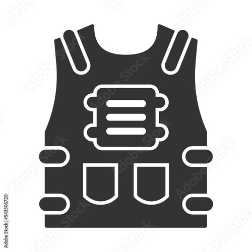 Army vest icon